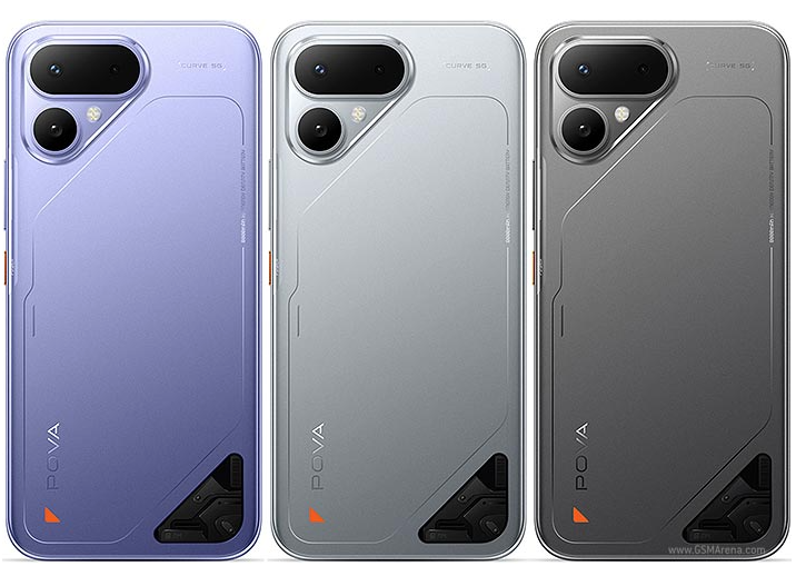 TECNO POVA Curve 2 5G Smartphone – 6.78" FHD+ 144Hz, Dimensity 7100, 16GB RAM (8+8), 256GB, 8000mAh, 45W Fast Charge