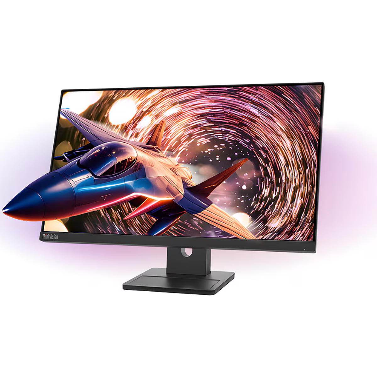 Lenovo ThinkVision E24q-30 Monitor – 24" QHD (2560×1440) IPS, 100Hz, Built-in Speakers, HDMI 2.1 & DisplayPort, Adjustable Stand – 3 Year Warranty