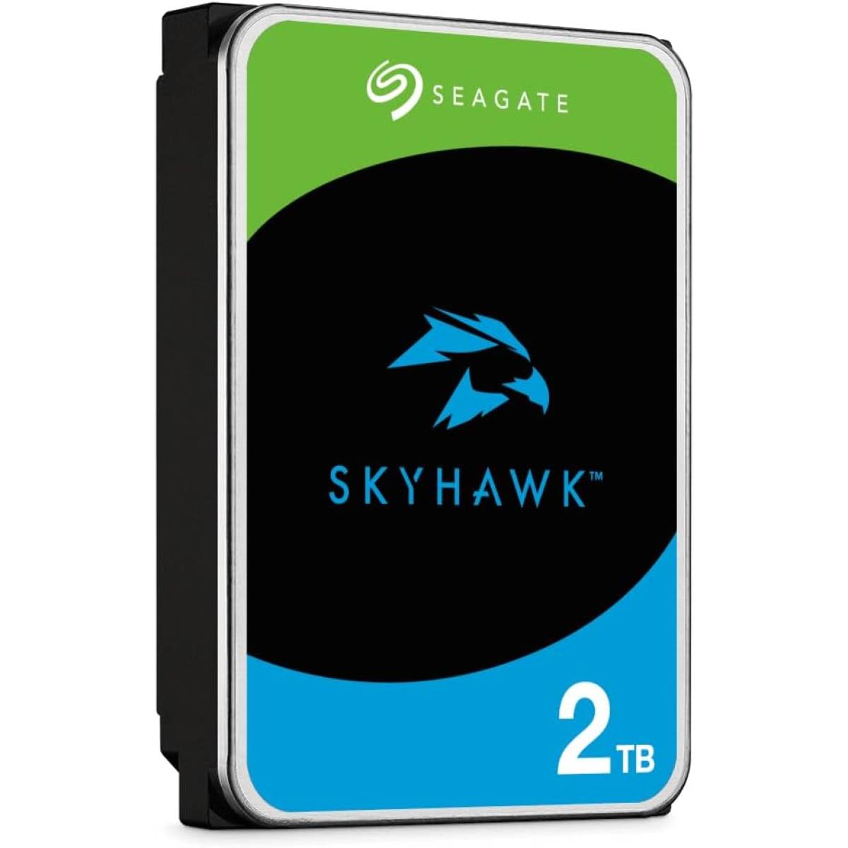 Seagate SkyHawk 2TB Surveillance HDD (ST2000VX017) – 2TB 3.5" SATA 6Gb/s, 5400RPM, 256MB Cache, CMR